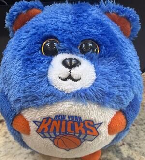 New York Knicks TY Ballz Plush Ball Bear 5”